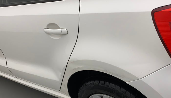 2016 Volkswagen Polo COMFORTLINE 1.2L, Petrol, Manual, 50,695 km, Left quarter panel - Slightly dented