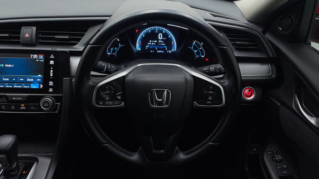Steering Wheel Close-up