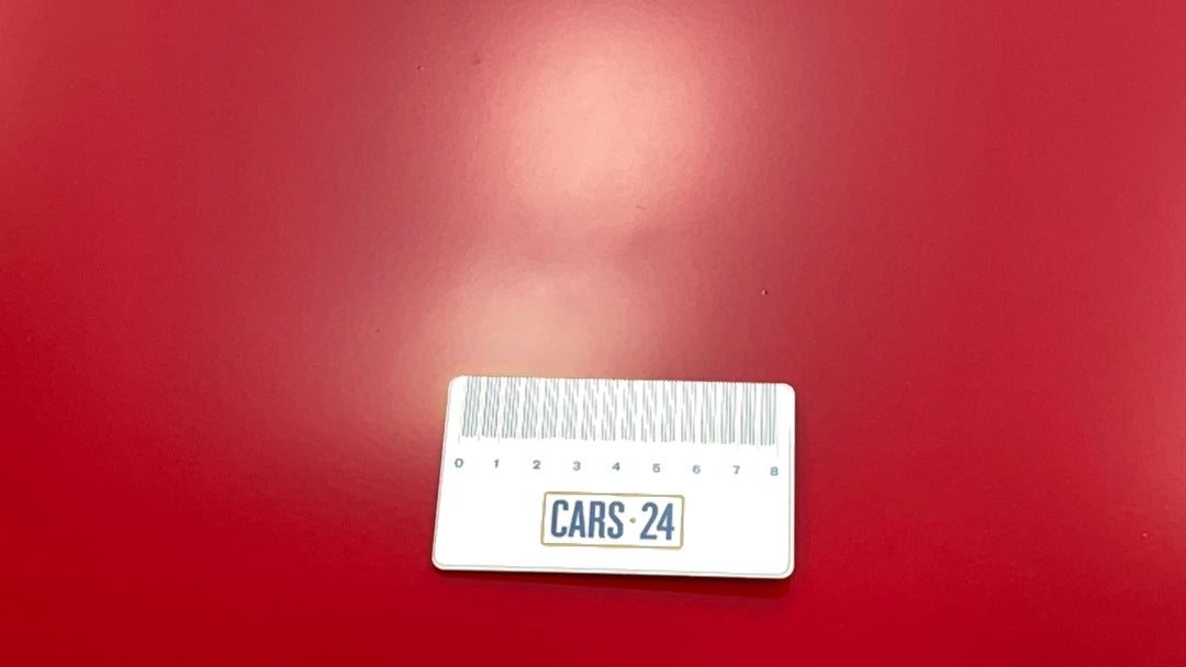 Bonnet Paint blemish