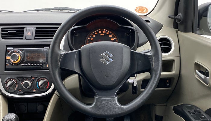2014 Maruti Celerio VXI d, Petrol, Manual, 46,252 km, Steering Wheel Close Up