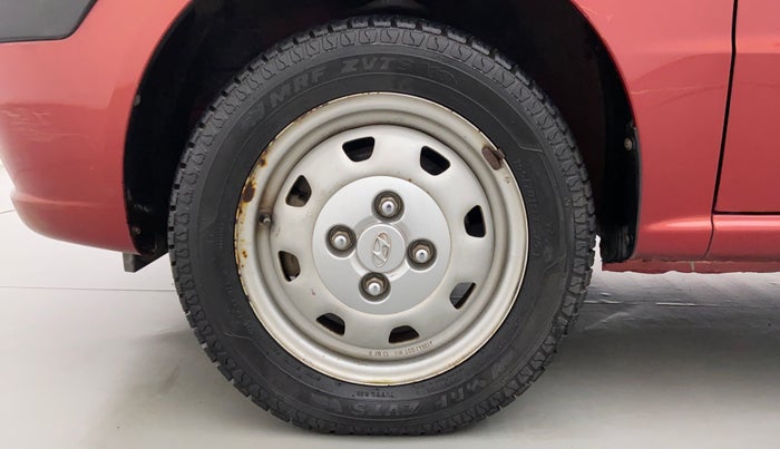 2013 Hyundai Santro Xing GL PLUS, Petrol, Manual, 5,151 km, Left Front Wheel