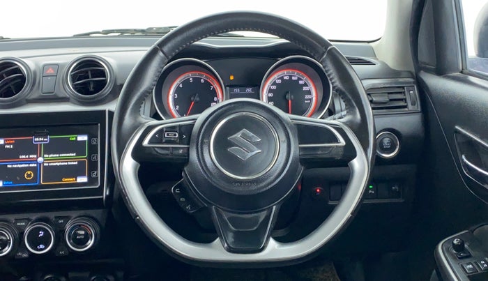 2018 Maruti Swift ZXI+, CNG, Manual, 50,188 km, Steering Wheel Close Up