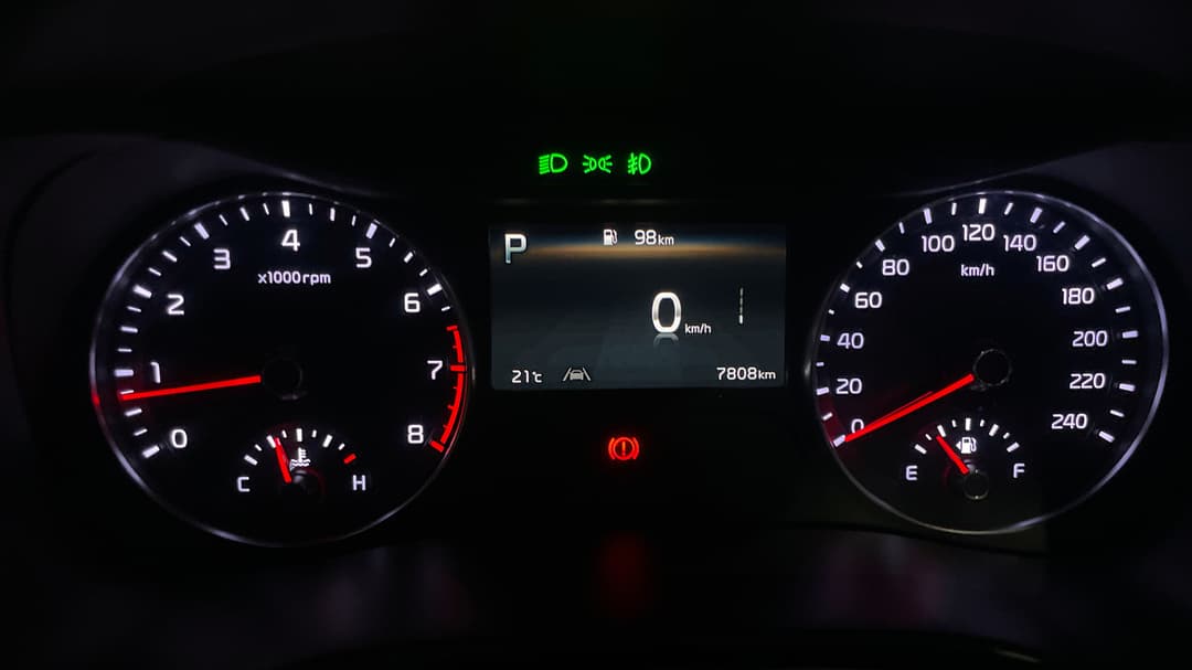 2024 Kia Cerato Gt, Automatic, 7617 km, Odometer View