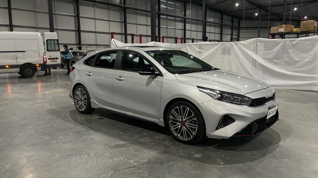 2024 Kia Cerato Gt, Automatic, 7617 km, Right Front Diagonal (45- Degree) View