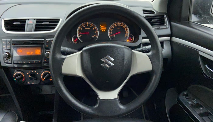 2015 Maruti Swift VXI D, Petrol, Manual, 28,747 km, Steering Wheel Close Up