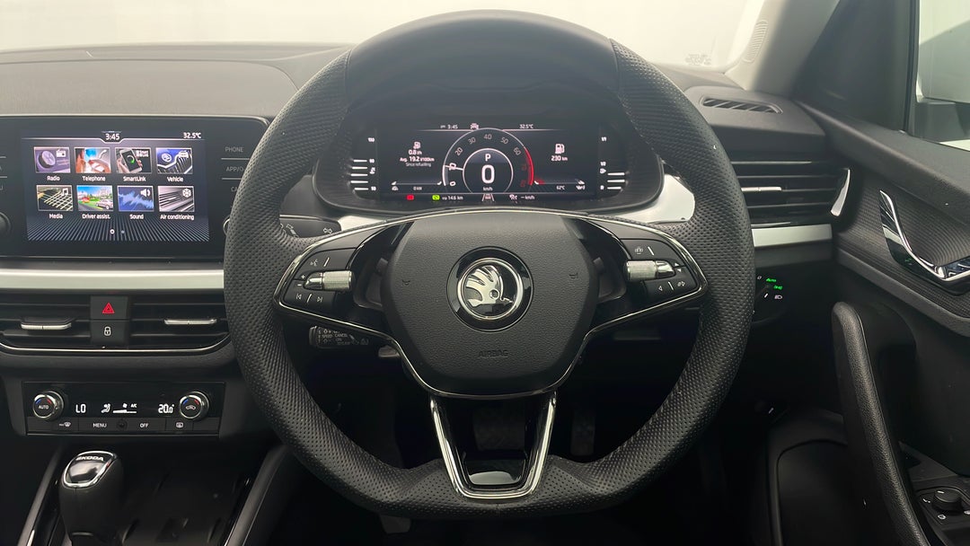 Steering Wheel Close-up