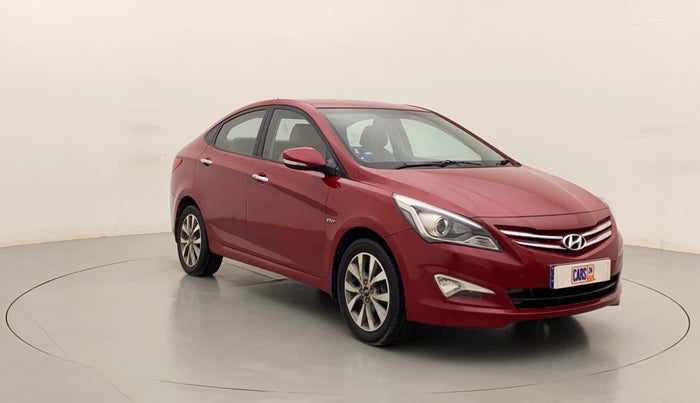 2015 Hyundai Verna FLUIDIC 4S 1.6 VTVT S(O), Petrol, Manual, 51,974 km, Right Front Diagonal