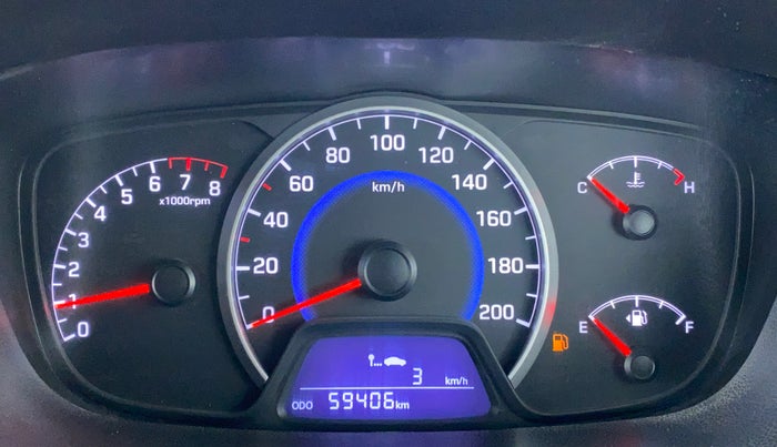 2016 Hyundai Grand i10 SPORTZ 1.2 KAPPA VTVT, Petrol, Manual, 59,566 km, Odometer Image