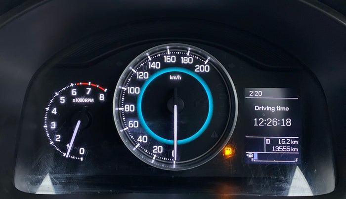 2018 Maruti IGNIS DELTA 1.2, Petrol, Manual, 13,555 km, Odometer Image