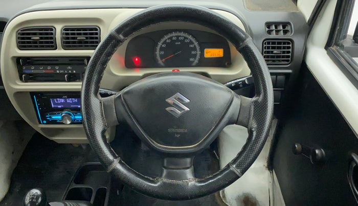 2019 Maruti Eeco 5 STR WITH A/C+HTR, Petrol, Manual, 65,626 km, Steering Wheel Close Up