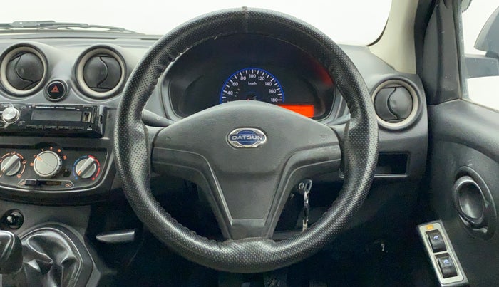 2018 Datsun Go A EPS, Petrol, Manual, 35,700 km, Steering Wheel Close Up
