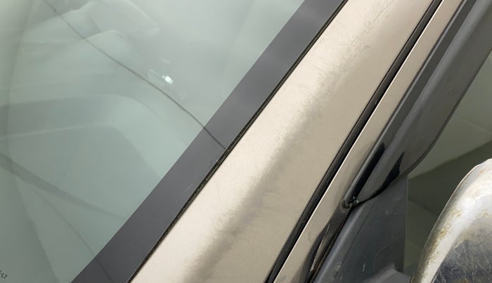 2018 Datsun Go A EPS, Petrol, Manual, 35,600 km, Left A pillar - Minor scratches