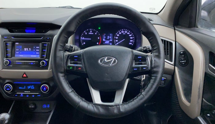 2016 Hyundai Creta 1.6 SX CRDI, Diesel, Manual, Steering Wheel Close Up