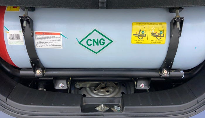 2018 Maruti Wagon R 1.0 LXI CNG, CNG, Manual, 27,860 km, Boot Inside