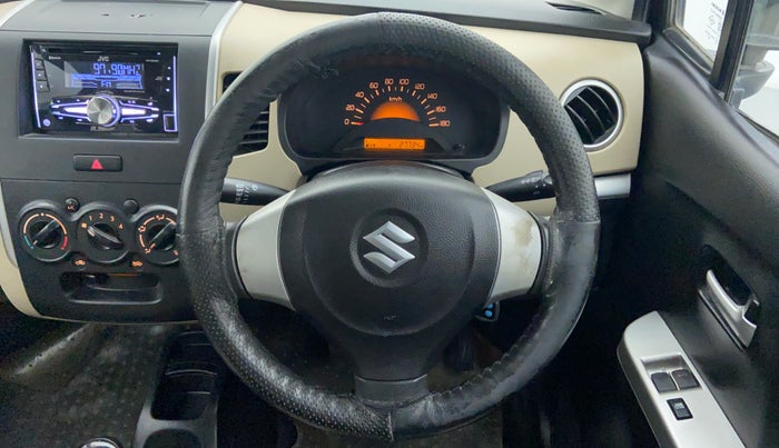2018 Maruti Wagon R 1.0 LXI CNG, CNG, Manual, 27,860 km, Steering Wheel Close Up