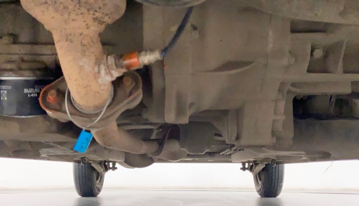 2018 Maruti Wagon R 1.0 LXI CNG, CNG, Manual, 27,860 km, Front Underbody