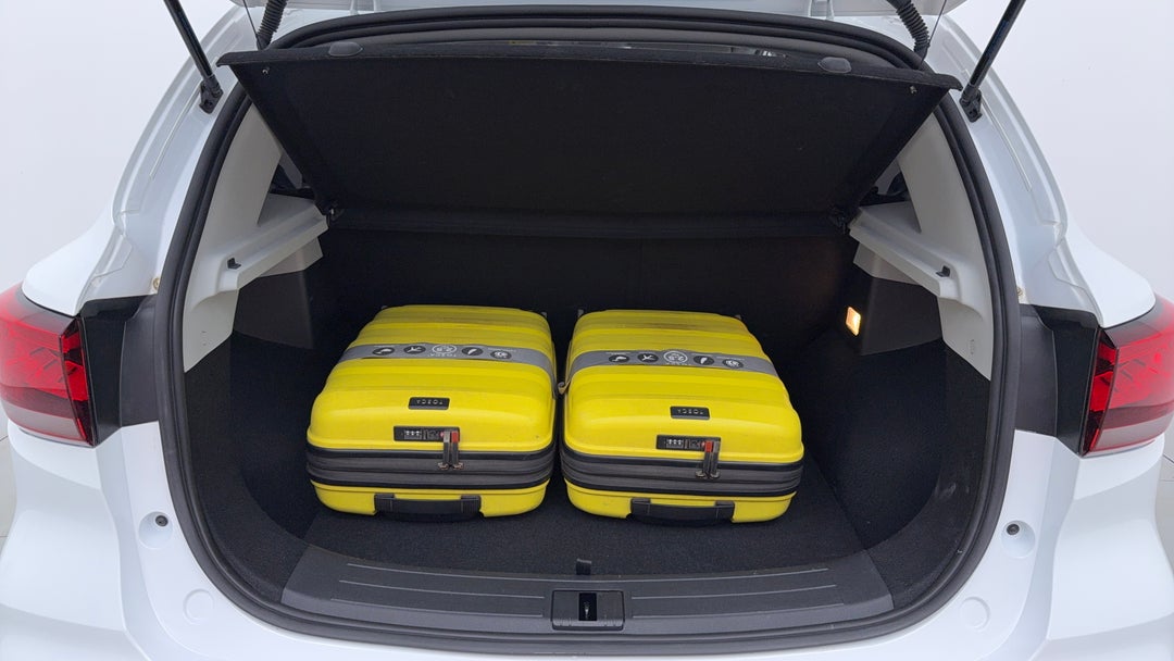 Boot Inside View with Luggage