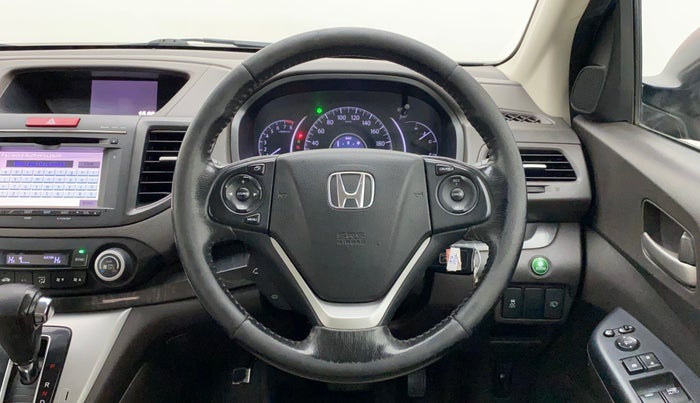 2013 Honda CRV 2.4L 4WD AVN AT, Petrol, Automatic, 1,13,035 km, Steering Wheel Close Up