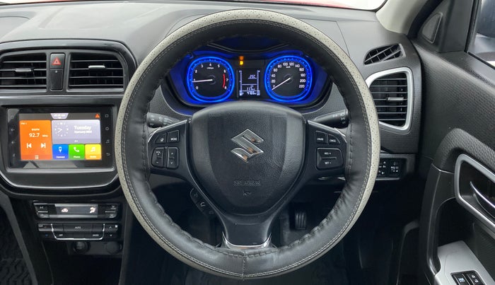 2021 Maruti Vitara Brezza ZXI, Petrol, Manual, 4,830 km, Steering Wheel Close Up