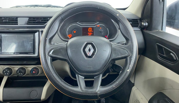 2019 Renault TRIBER RXE MT PETROL, Petrol, Manual, 12,758 km, Steering Wheel Close Up