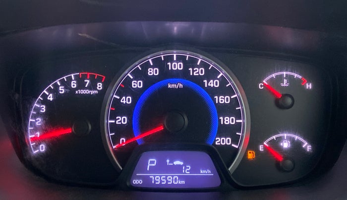 2015 Hyundai Grand i10 ASTA AT 1.2 KAPPA VTVT, Petrol, Automatic, 79,787 km, Odometer Image
