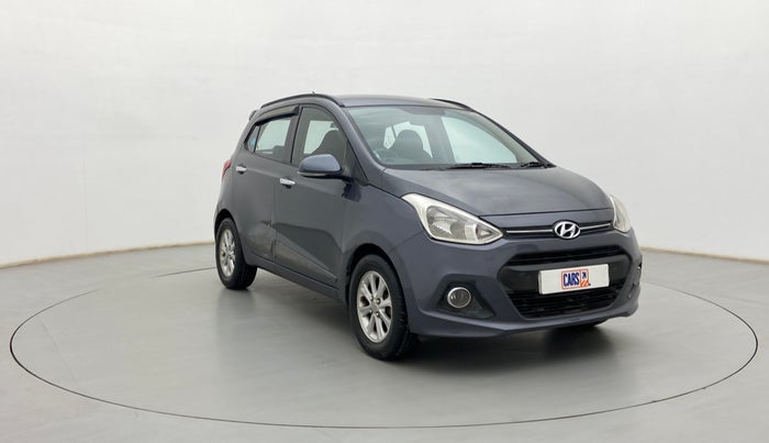 2015 Hyundai Grand i10 ASTA AT 1.2 KAPPA VTVT, Petrol, Automatic, 79,787 km, Right Front Diagonal