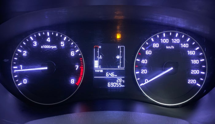 2015 Hyundai Elite i20 SPORTZ 1.2, Petrol, Manual, 69,055 km, Odometer Image
