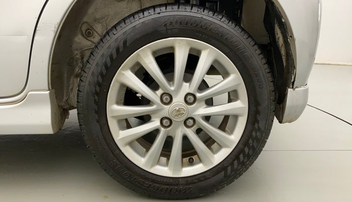 2011 Toyota Etios Liva VX, Petrol, Manual, 35,131 km, Left Rear Wheel