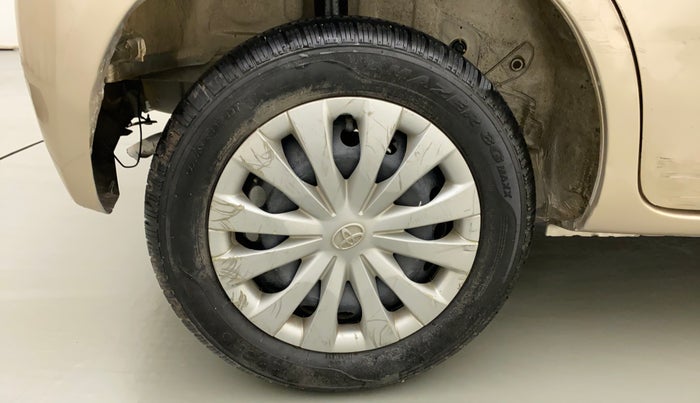 2011 Toyota Etios Liva G, Petrol, Manual, 51,539 km, Right Rear Wheel