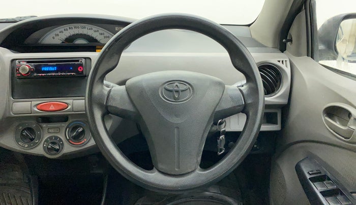 2011 Toyota Etios Liva G, Petrol, Manual, 51,539 km, Steering Wheel Close Up