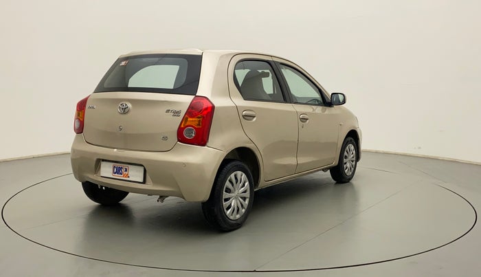 2011 Toyota Etios Liva G, Petrol, Manual, 51,539 km, Right Back Diagonal