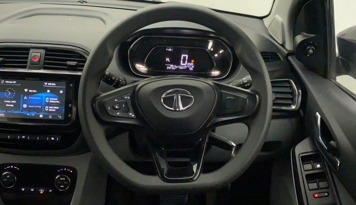 2021 Tata Tiago XZA PLUS DUAL TONE PETROL, Petrol, Automatic, 34,270 km, Steering Wheel Close Up