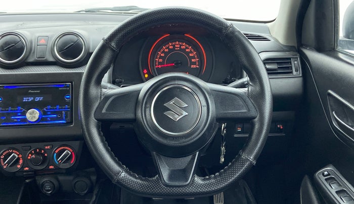 2019 Maruti Swift LXI D, Petrol, Manual, 24,592 km, Steering Wheel Close Up