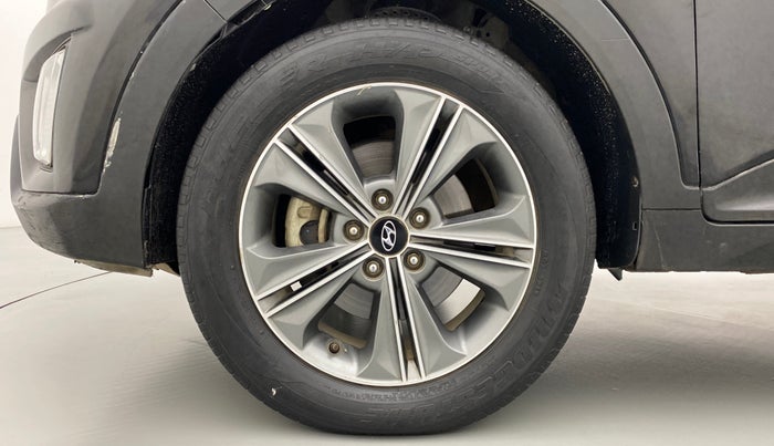 2017 Hyundai Creta 1.6 CRDI SX PLUS AUTO, Diesel, Automatic, 80,702 km, Left Front Wheel