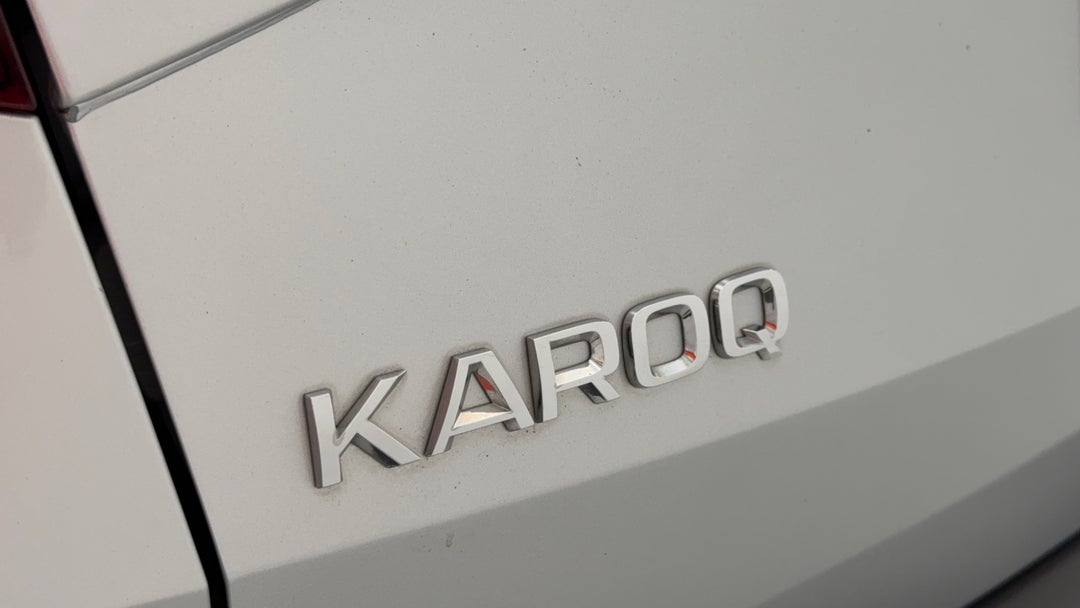 2020 SKODA Karoq 110tsi, Automatic, 49255 km, Badge (Boot Left Side)
