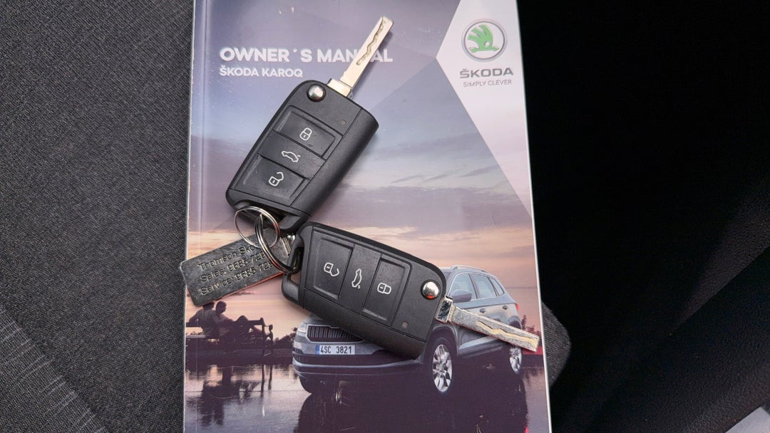 2020 SKODA Karoq 110tsi, Automatic, 49255 km, Key Close-up