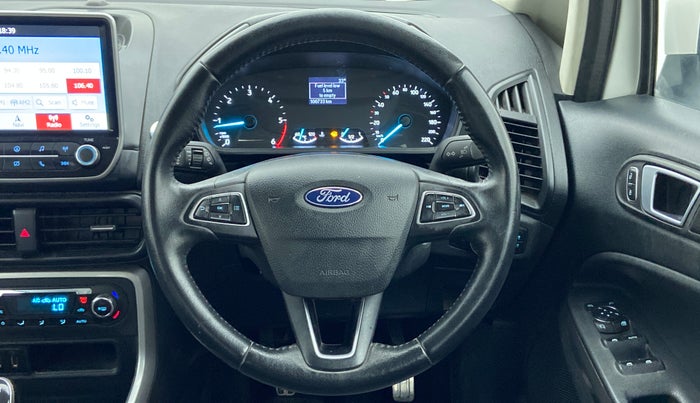 2018 Ford Ecosport 1.5TITANIUM TDCI, Diesel, Manual, 1,00,775 km, Steering Wheel Close Up