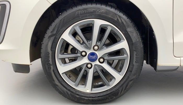 2021 Ford New Figo TITANIUM PLUS 1.2 PETROL AT, Petrol, Automatic, 7,989 km, Left Front Wheel
