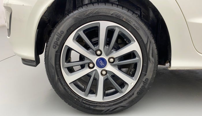 2021 Ford New Figo TITANIUM PLUS 1.2 PETROL AT, Petrol, Automatic, 7,989 km, Right Rear Wheel