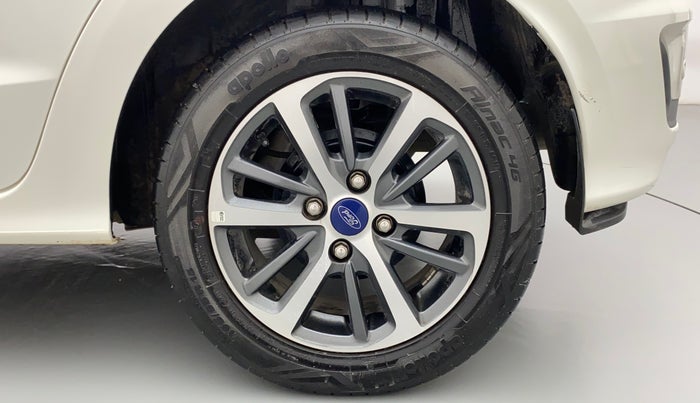 2021 Ford New Figo TITANIUM PLUS 1.2 PETROL AT, Petrol, Automatic, 7,989 km, Left Rear Wheel