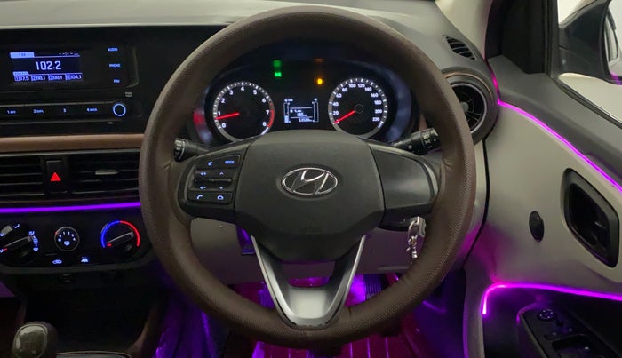 2020 Hyundai AURA S 1.2 CNG, CNG, Manual, 53,586 km, Steering Wheel Close Up