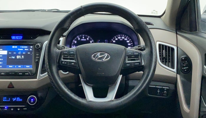 2019 Hyundai Creta SX 1.6 PETROL, Petrol, Manual, 26,704 km, Steering Wheel Close Up