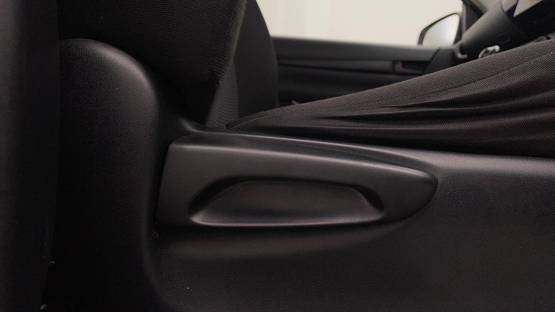 Drivers Side Adjustment Panel