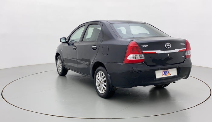 2011 Toyota Etios V, Petrol, Manual, 71,830 km, Left Back Diagonal