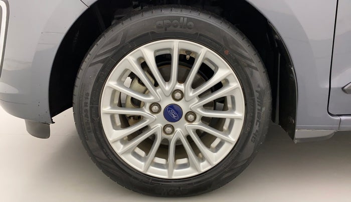 2018 Ford Figo Aspire 1.2 TITANIUM PETROL, Petrol, Manual, 33,914 km, Left Front Wheel