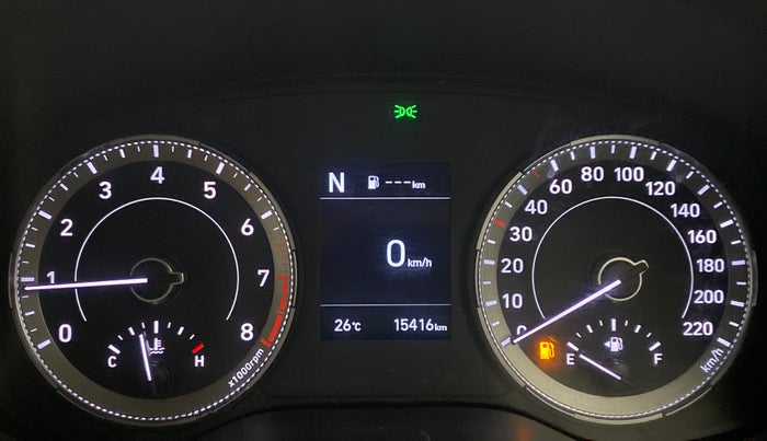 2021 Hyundai VENUE SX 1.0 GDI IMT, Petrol, Manual, 15,454 km, Odometer Image