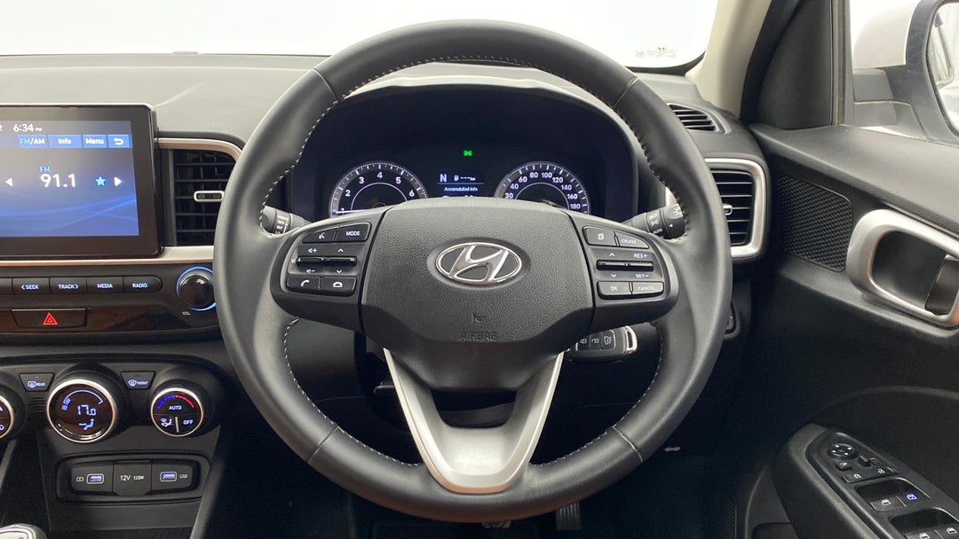 Steering Wheel Close Up