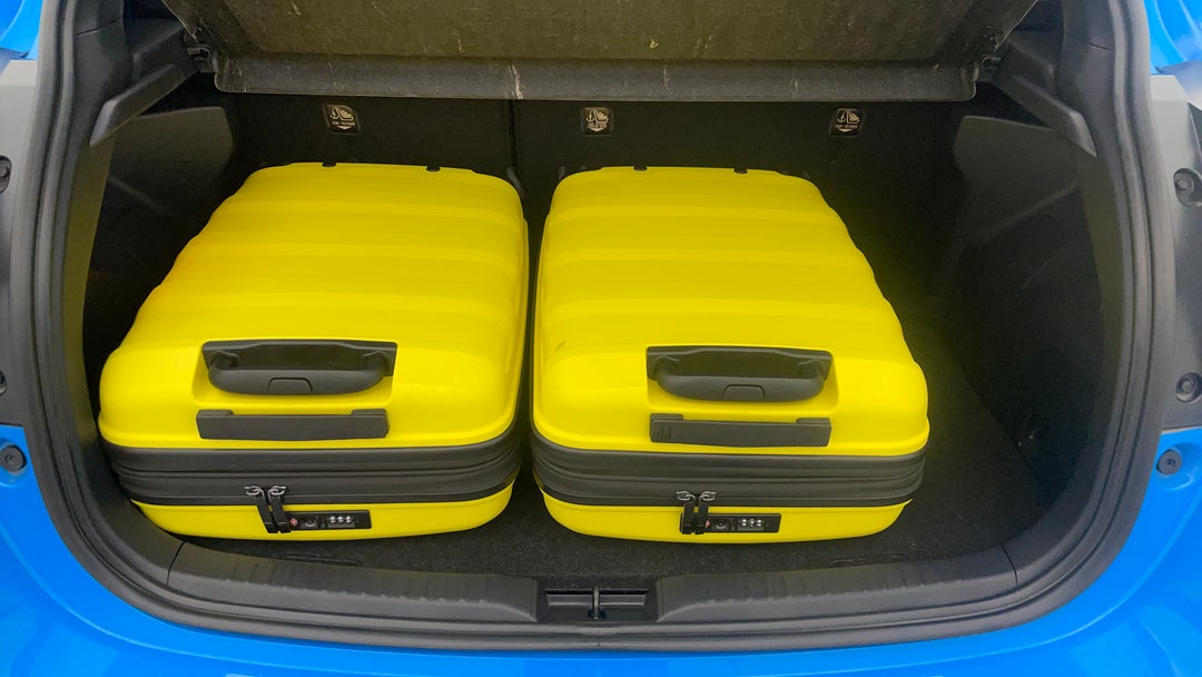 Boot Inside View with Luggage