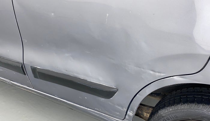 2015 Maruti Wagon R 1.0 VXI, Petrol, Manual, 56,510 km, Rear left door - Slightly dented
