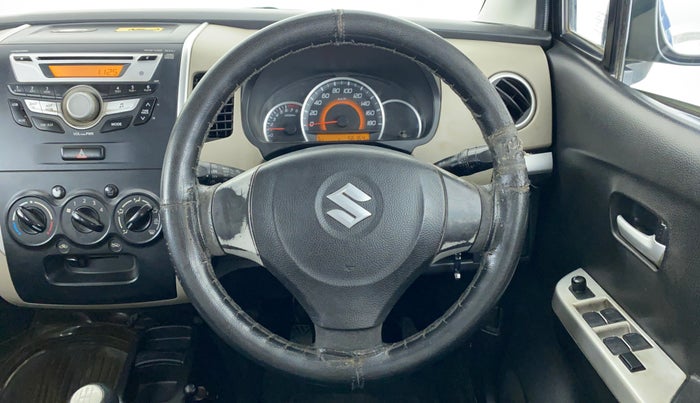 2015 Maruti Wagon R 1.0 VXI, Petrol, Manual, 56,510 km, Steering Wheel Close Up